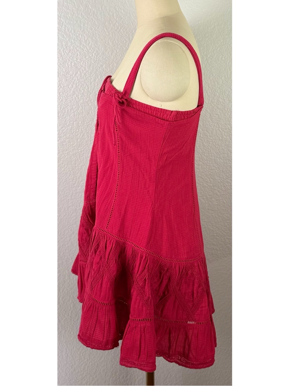 Free People Intimately Break Of Day Mini Bodysuit Boho Festival Small - Picture 6 of 16